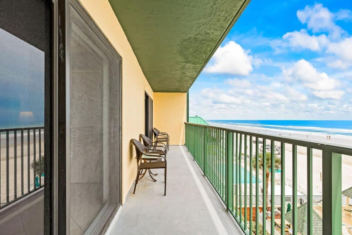 Ocean Front Condo With Amazing Views! Sunglow Resort 402 By Brightwild Daytona Beach Shores Exteriör bild