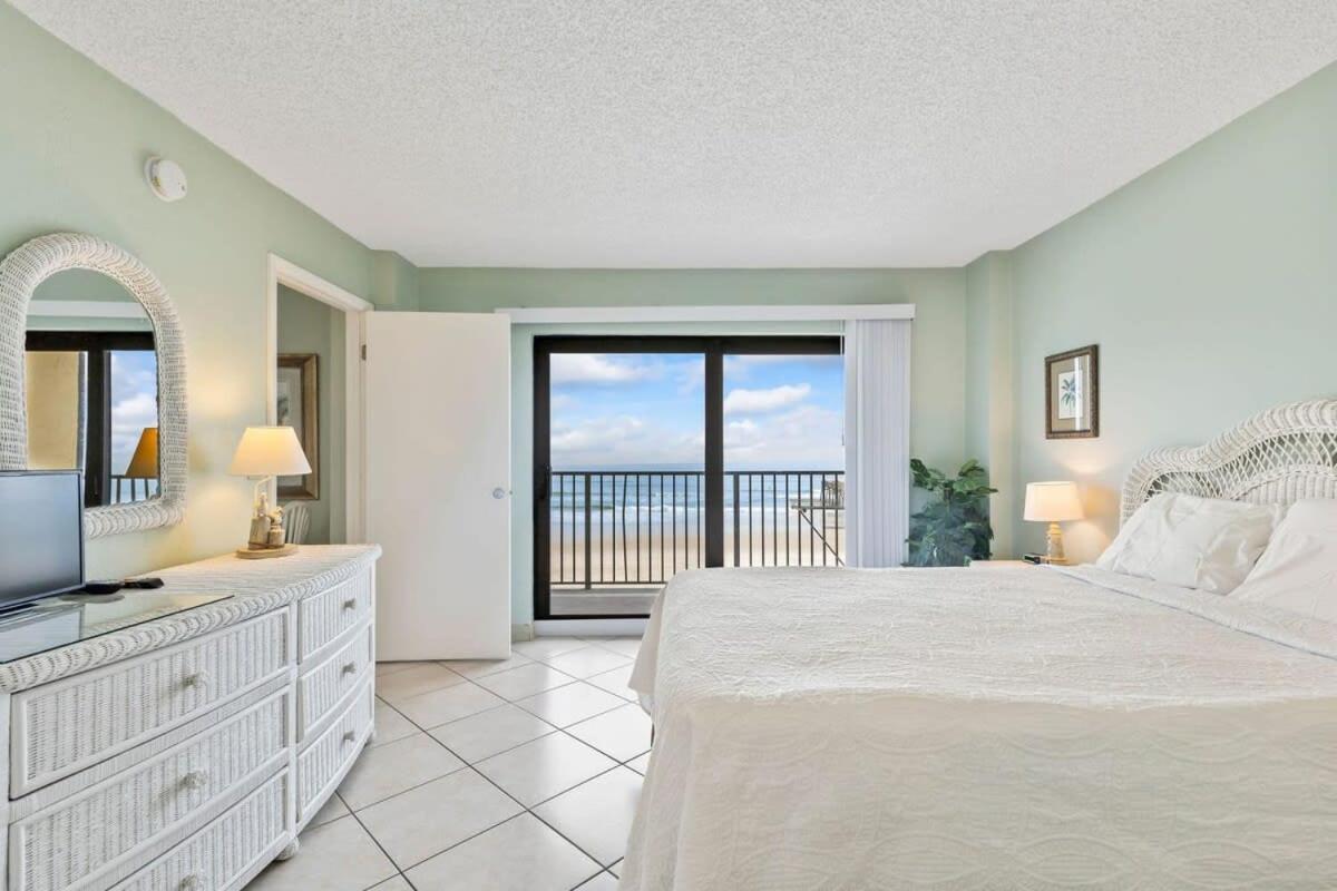 Ocean Front Condo With Amazing Views! Sunglow Resort 402 By Brightwild Daytona Beach Shores Exteriör bild