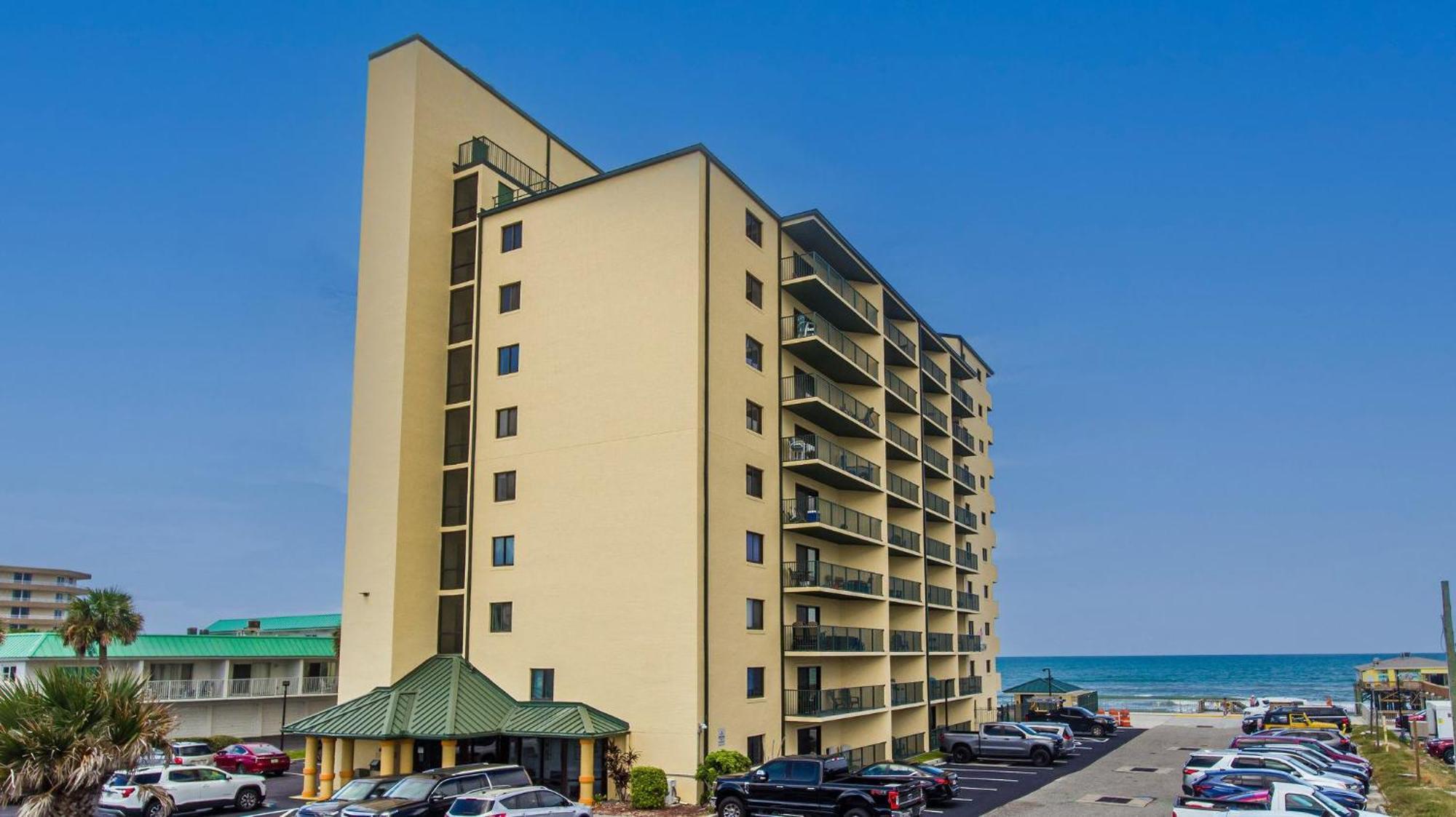 Ocean Front Condo With Amazing Views! Sunglow Resort 402 By Brightwild Daytona Beach Shores Exteriör bild